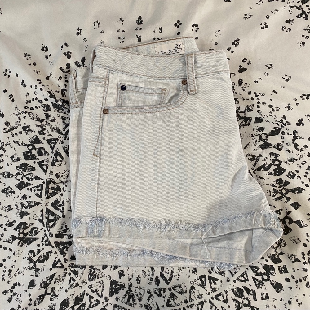 Gap Light Wash Slim Cut-Off Shorts